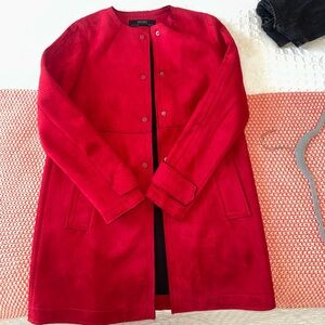 Zara Red Coat